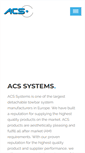 Mobile Screenshot of acs-systems.nl